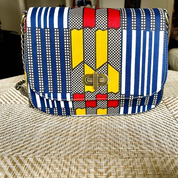 Ankara Print Crossbody Bag (Limited Edition) - Picture 9 of 15